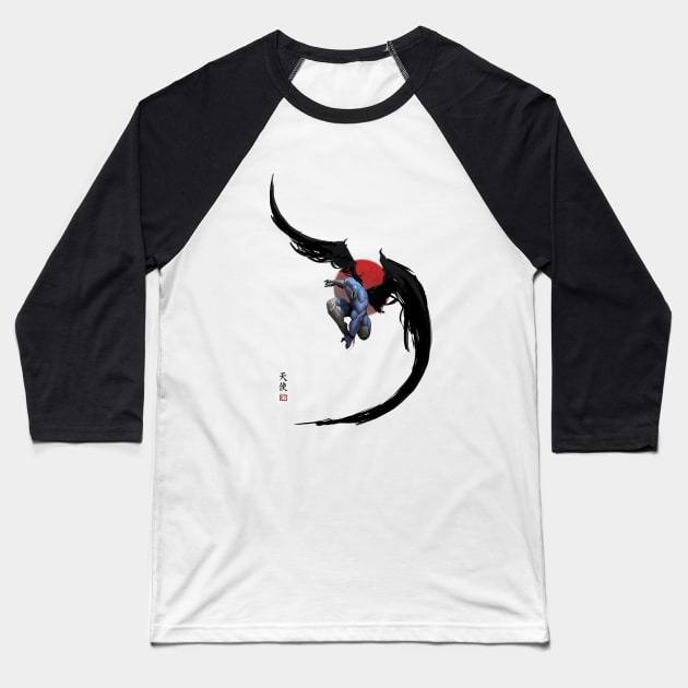 God's Hand Baseball T-Shirt by Waveloop